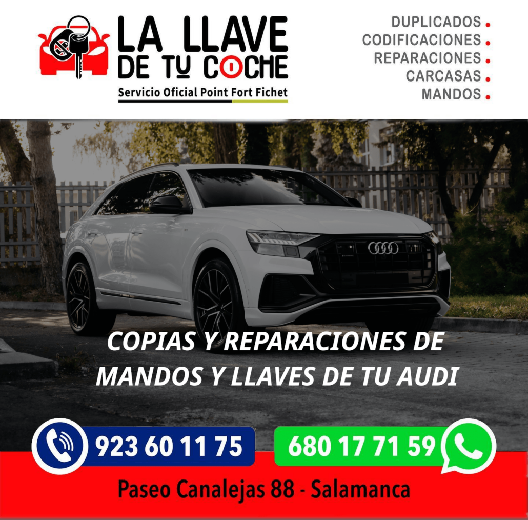 llaves y mandos de Audi